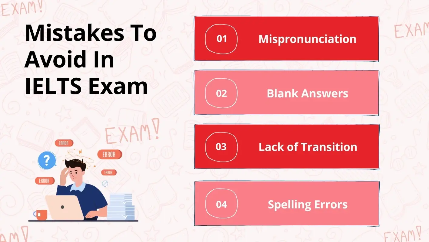 mistakes to avoid in a ielts exam