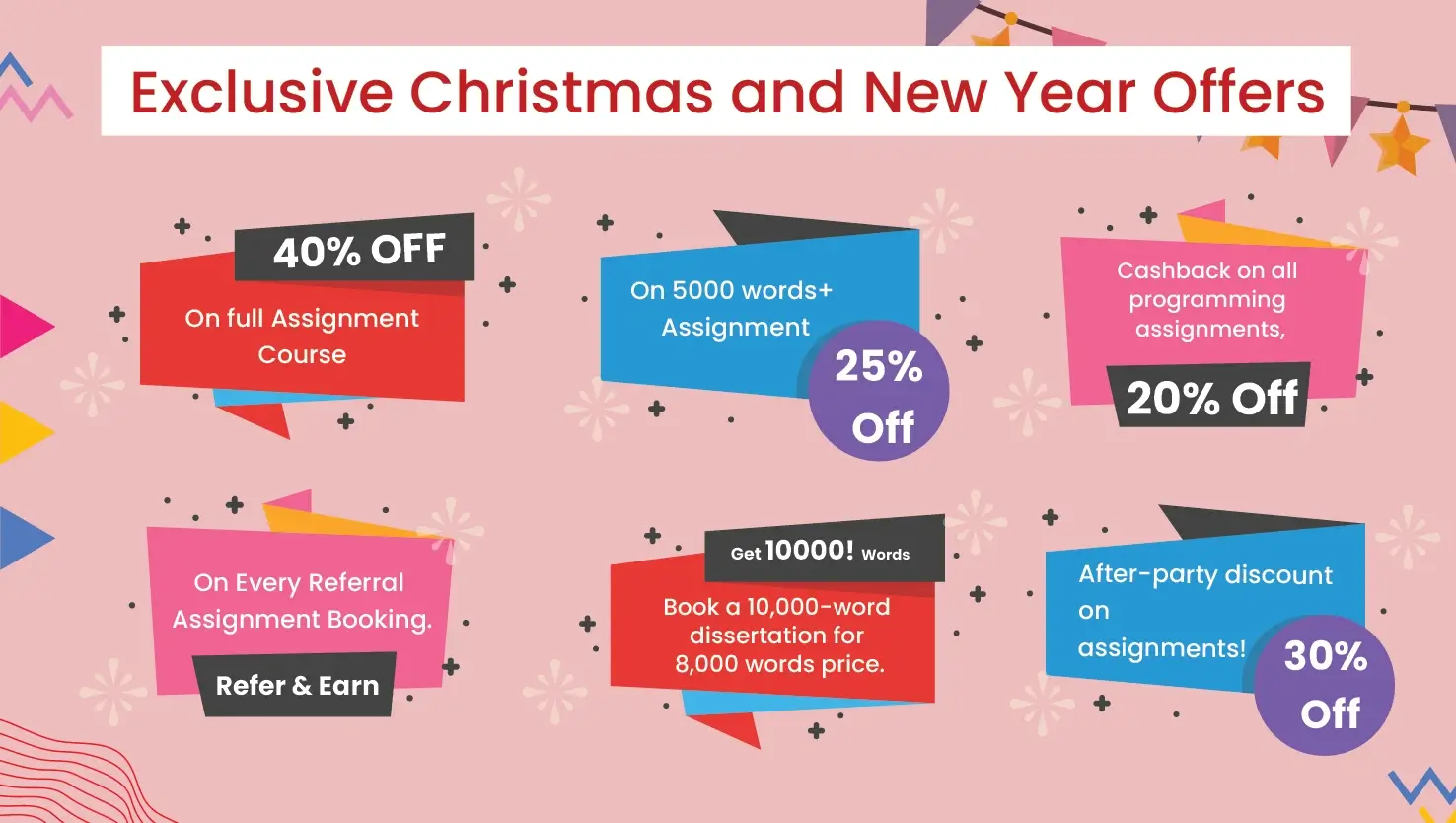 Exclusive christmas and new year offers